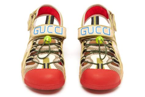 gucci 2024 sandals|Gucci closed toe sandals.